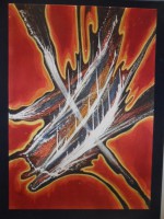 Abstract "spirit" 75x100 cm